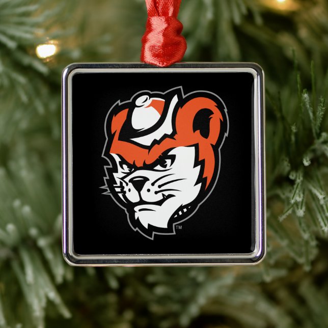 Sam Houston Bearkats Metal Ornament (Tree)