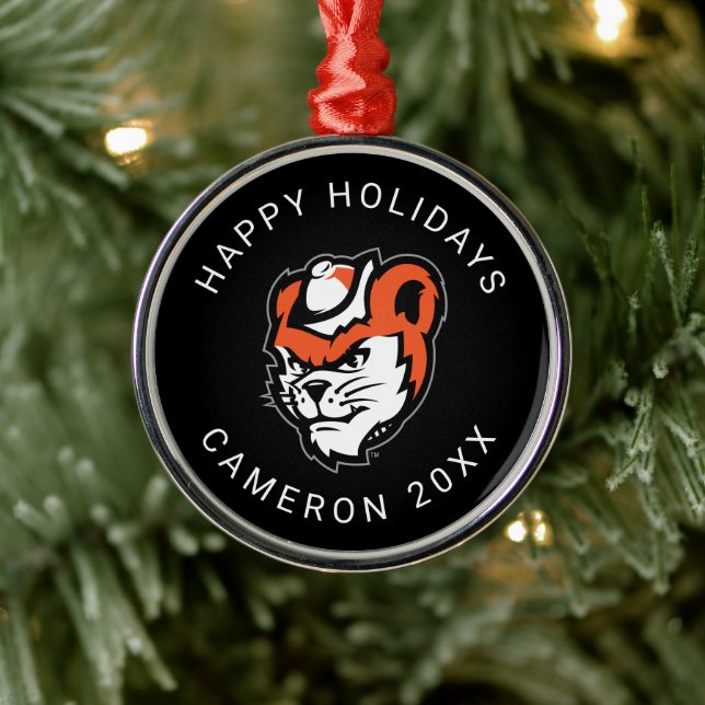Sam Houston Bearkats Metal Ornament (Tree)