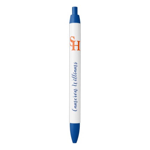 Sam Houston Institutional Mark Blue Ink Pen
