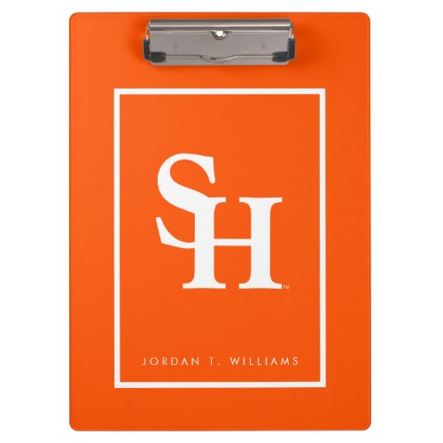 Sam Houston Institutional Mark Clipboard