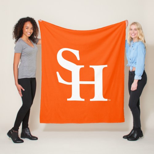 Sam Houston Institutional Mark Fleece Blanket