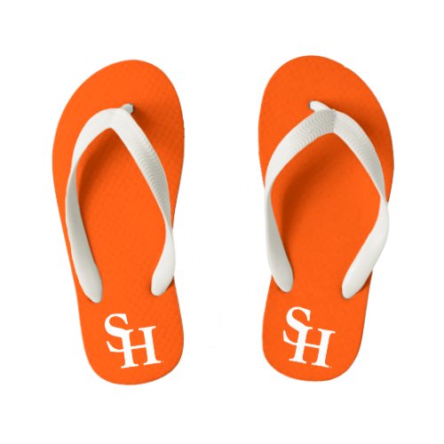 Sam Houston Institutional Mark Kids Flip Flops