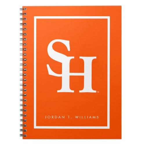 Sam Houston Institutional Mark Notebook