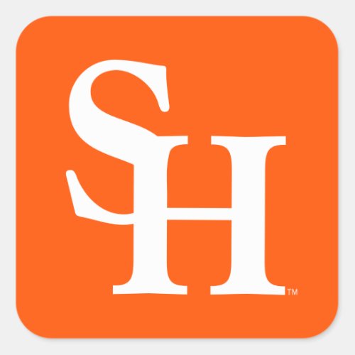 Sam Houston Institutional Mark Square Sticker