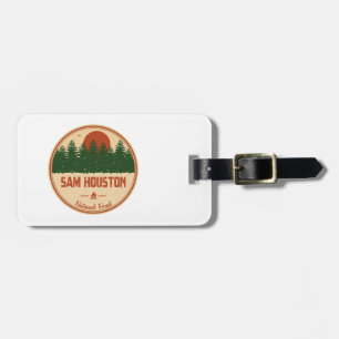 Sam Houston National Forest Luggage Tag