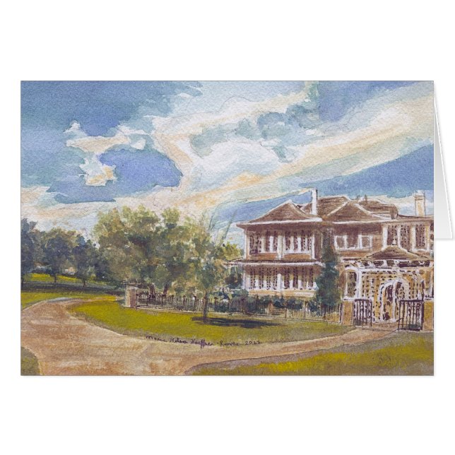 Sam Houston Park: 1905 Staiti House Cards (Front Horizontal)