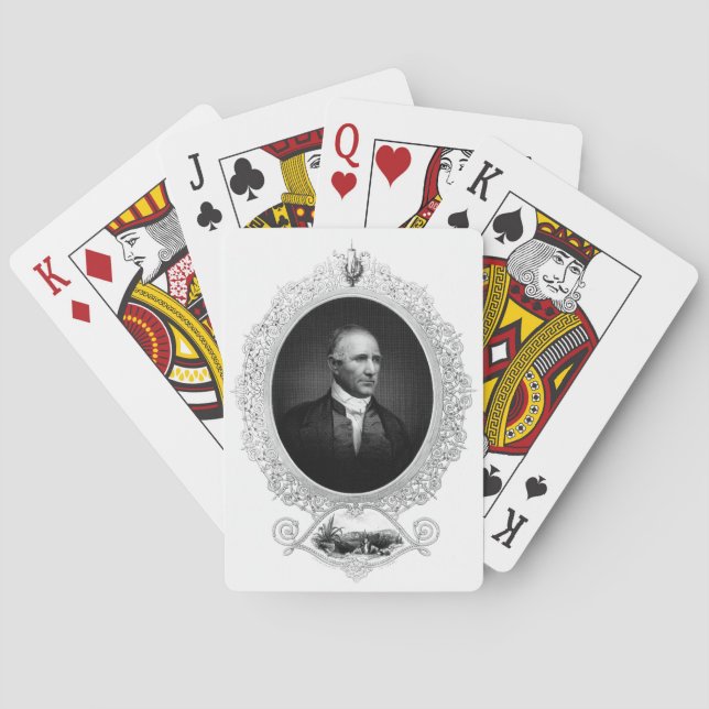 Sam Houston Poker Cards (Back)