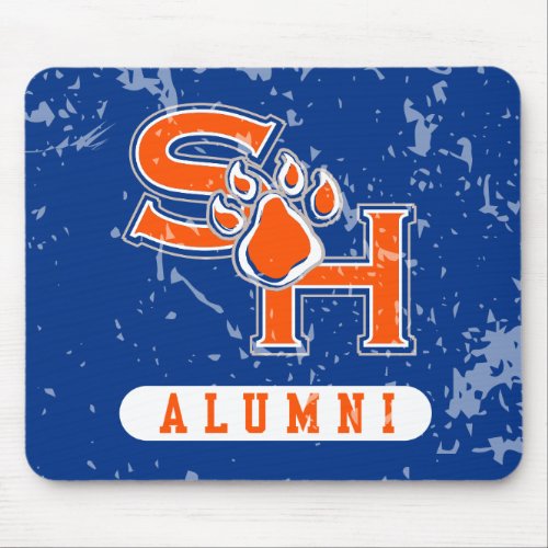 Sam Houston State Alumni Distressed Mouse Pad