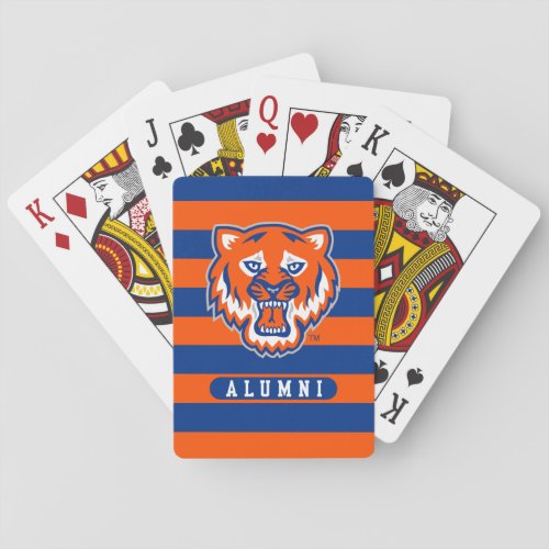 Sam Houston State Alumni Stripes Poker Cards