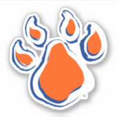 Sam Houston State Bearkat Paw Sticker 