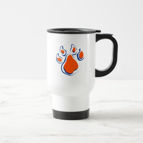 Sam Houston State Bearkat Paw Travel Mug