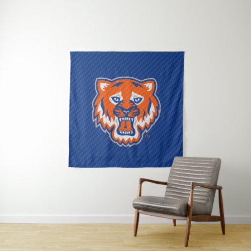 Sam Houston State Carbon Fiber Pattern Tapestry