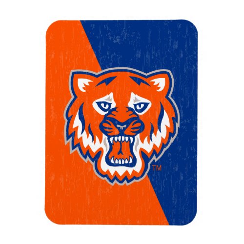 Sam Houston State Color Block Distressed Magnet