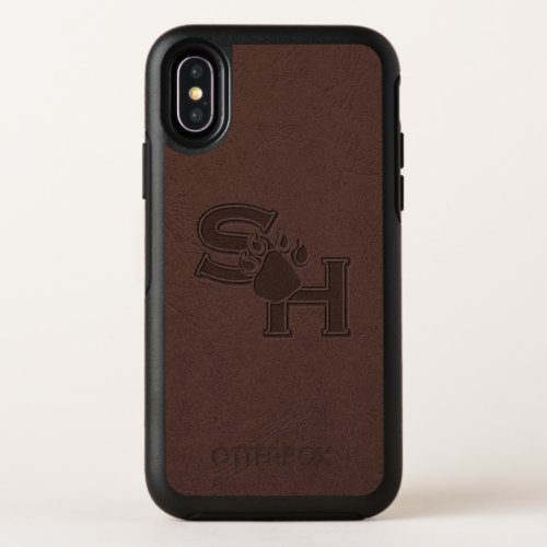 Sam Houston State Leather OtterBox Symmetry iPhone X Case