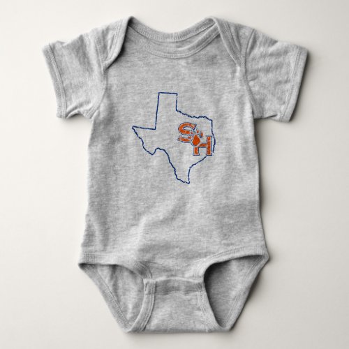 Sam Houston State State Love Baby Bodysuit