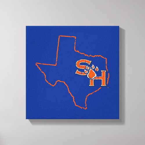 Sam Houston State State Love Canvas Print