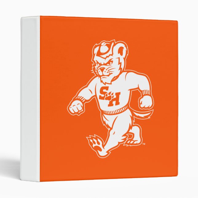 Sam Houston State University Bearkat 3 Ring Binder (Front/Spine)