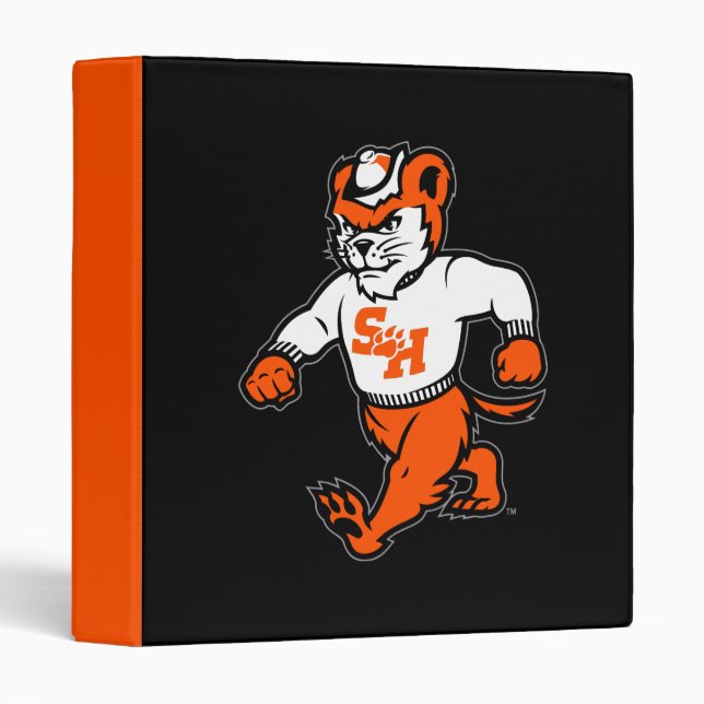 Sam Houston State University Bearkat 3 Ring Binder (Front/Spine)