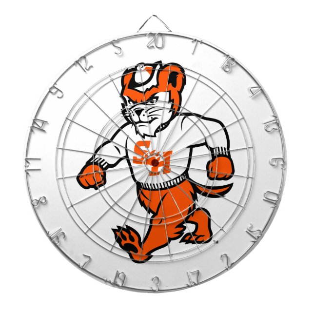 Sam Houston State University Bearkat Dart Board (Front)