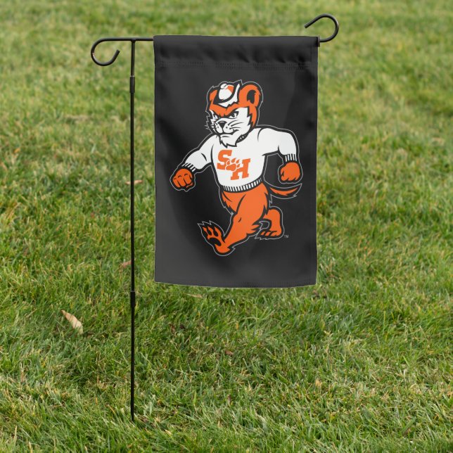 Sam Houston State University Bearkat Garden Flag (In SItu)