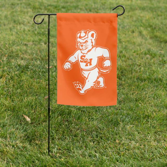 Sam Houston State University Bearkat Garden Flag (In SItu)