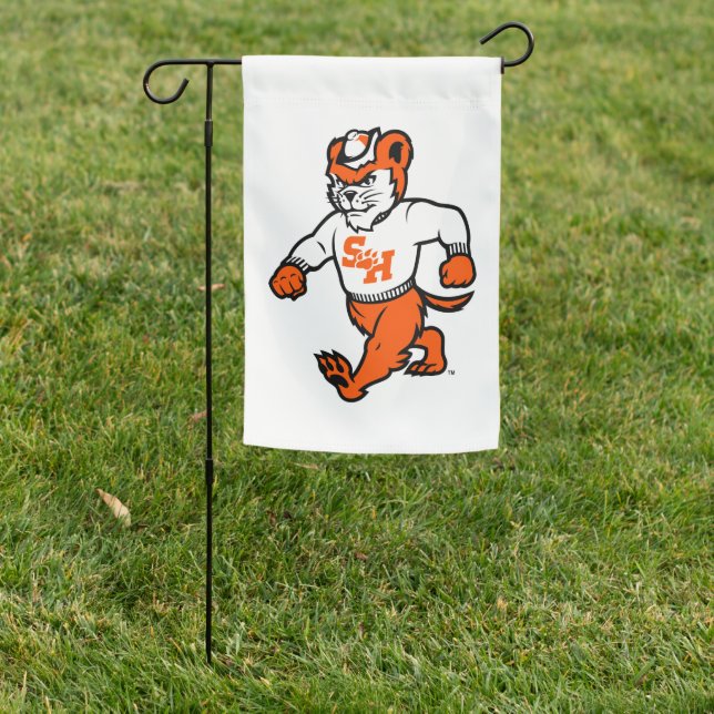 Sam Houston State University Bearkat Garden Flag (In SItu)