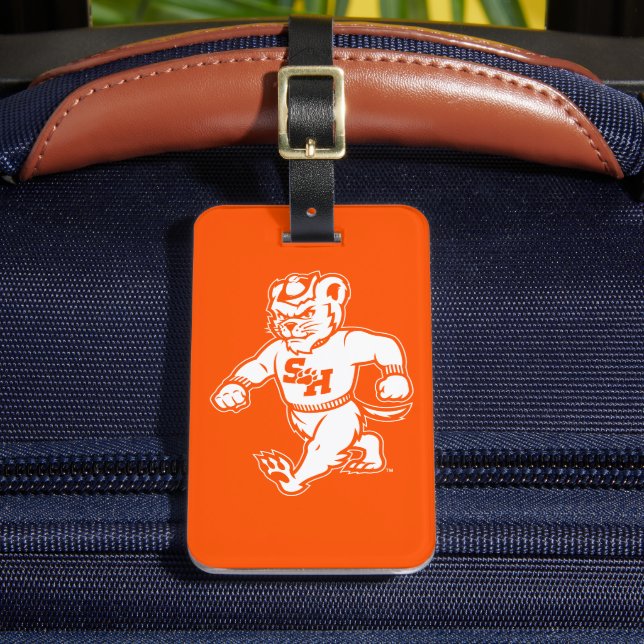 Sam Houston State University Bearkat Luggage Tag (Front Insitu 2)