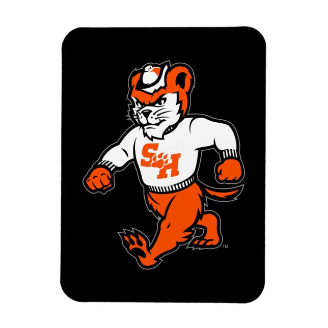 Sam Houston State University Bearkat Magnet (Vertical)