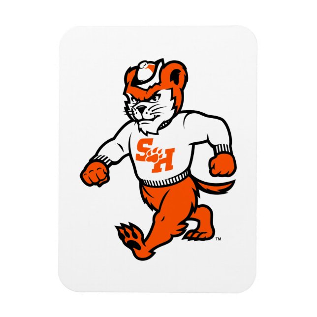 Sam Houston State University Bearkat Magnet (Vertical)