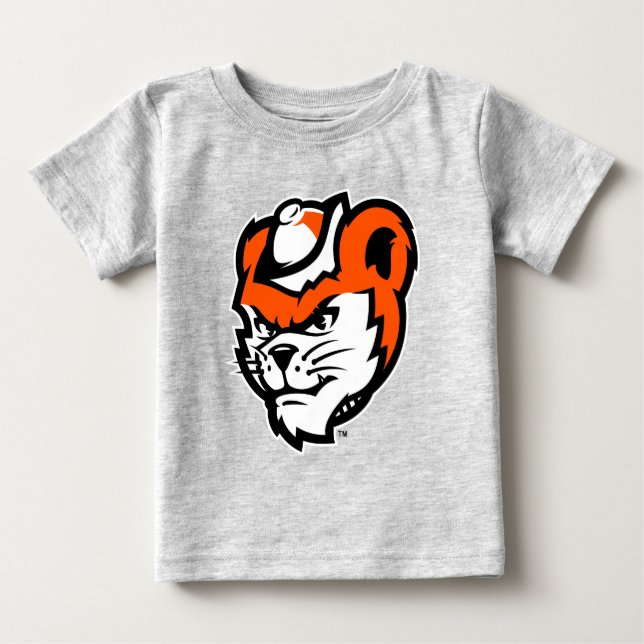 Sam Houston State University Bearkat Mascot Baby T-Shirt (Front)