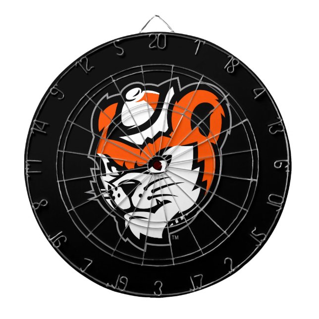 Sam Houston State University Bearkat Mascot Dart Board (Front)