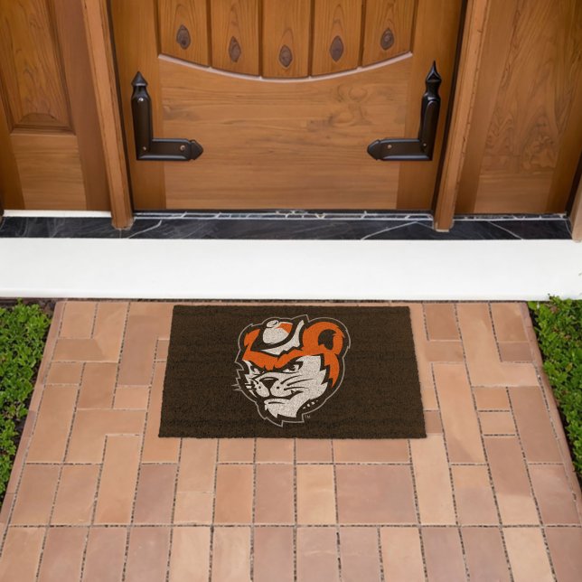 Sam Houston State University Bearkat Mascot Fiber Doormat (Insitu (Outdoor))