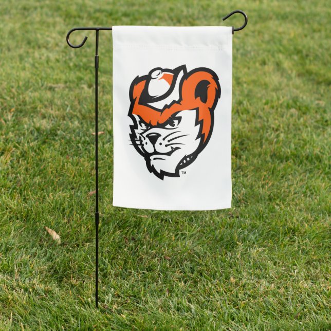 Sam Houston State University Bearkat Mascot Garden Flag (In SItu)