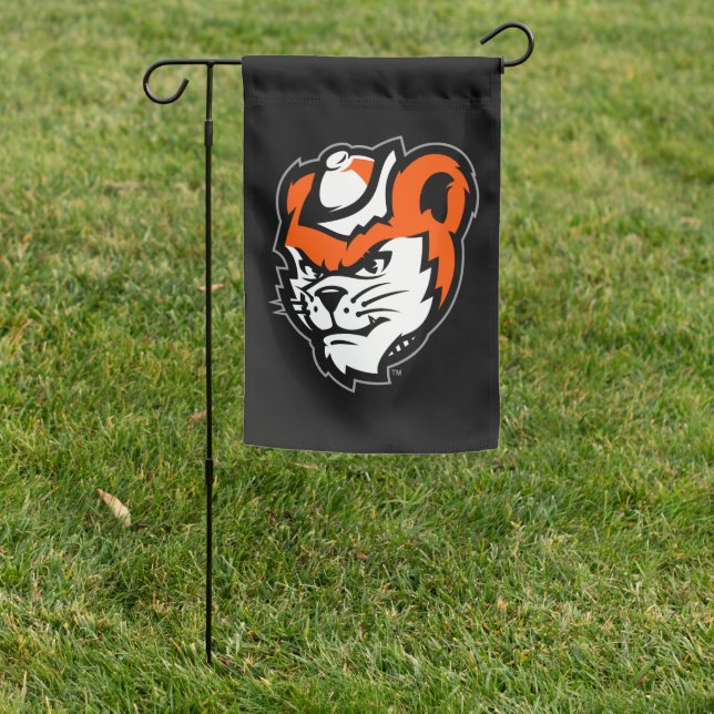 Sam Houston State University Bearkat Mascot Garden Flag (In SItu)