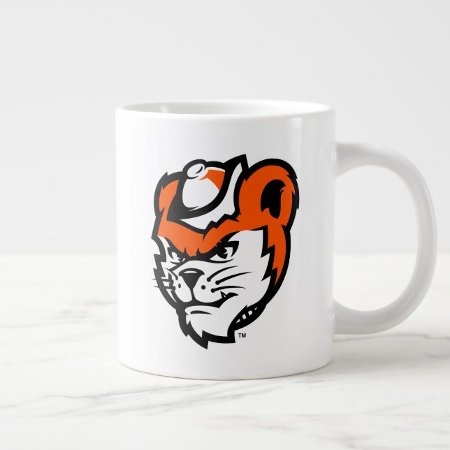 Sam Houston State University Bearkat Mascot Giant Coffee Mug (Right)