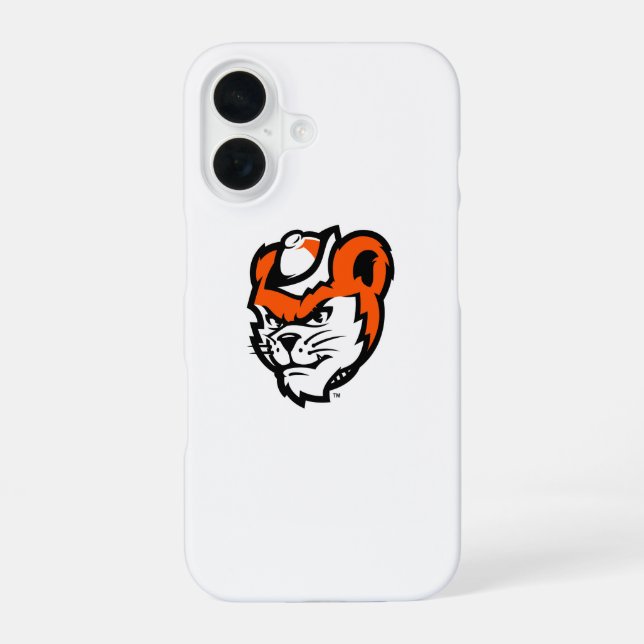 Sam Houston State University Bearkat Mascot iPhone Case (Back)