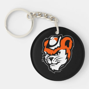 Sam Houston State University Bearkat Mascot Keychain