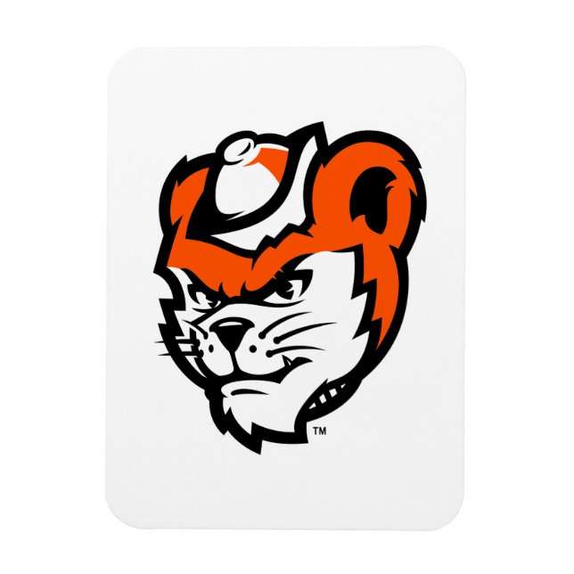 Sam Houston State University Bearkat Mascot Magnet (Vertical)