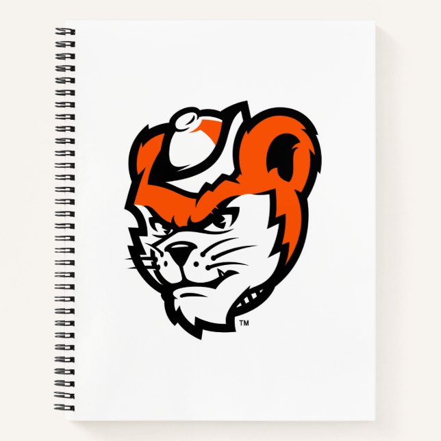 Sam Houston State University Bearkat Mascot Notebook (Front)