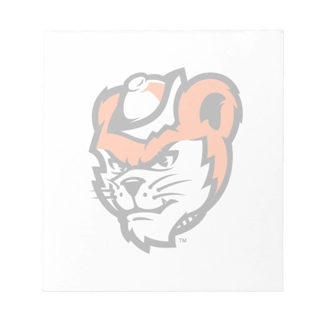 Sam Houston State University Bearkat Mascot Notepad (Front)