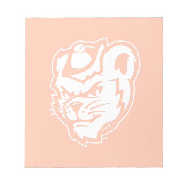 Sam Houston State University Bearkat Mascot Notepad (Front)