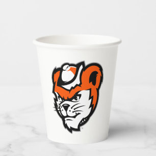 Sam Houston State University Bearkat Mascot Paper Cups
