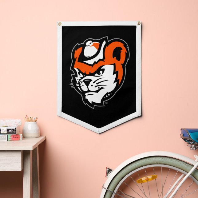 Sam Houston State University Bearkat Mascot Pennant (Insitu 2)