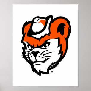 Sam Houston State University Bearkat Mascot Poster