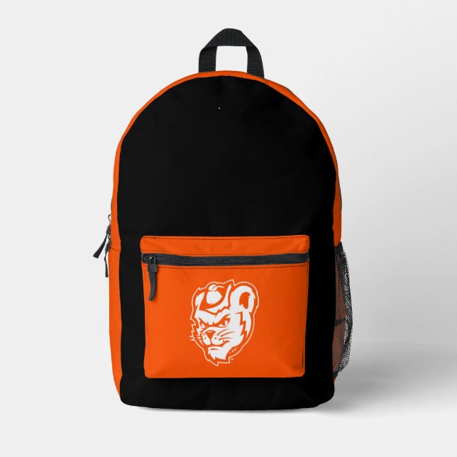 Sam Houston State University Bearkat Mascot Printed Backpack (Front)