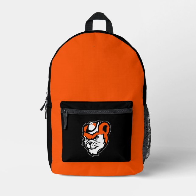 Sam Houston State University Bearkat Mascot Printed Backpack (Front)