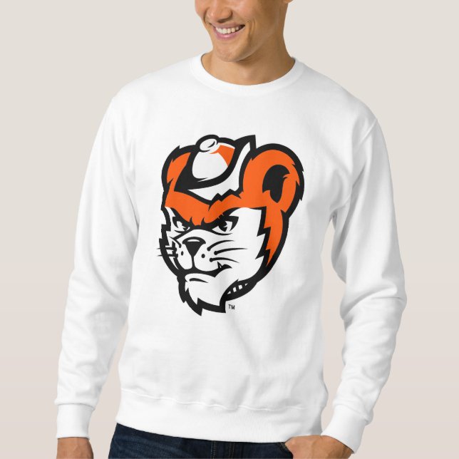 Sam Houston State University Bearkat Mascot Sweatshirt (Front)