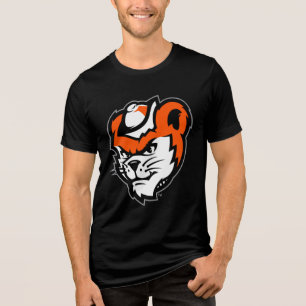Sam Houston State University Bearkat Mascot Tri-Blend Shirt