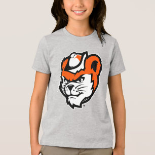 Sam Houston State University Bearkat Mascot Tri-Blend Shirt
