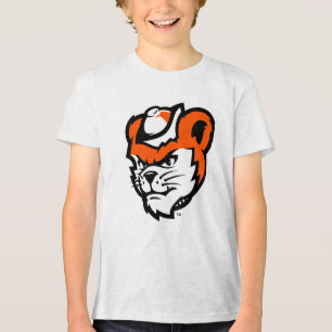 Sam Houston State University Bearkat Mascot Tri-Blend Shirt